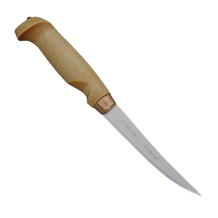 MARTTIINI Oy Filetiermesser "Classic Filetti 10" Birke, Lederscheide